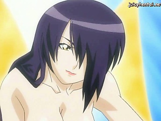 Anime teenie gets laid by shemale