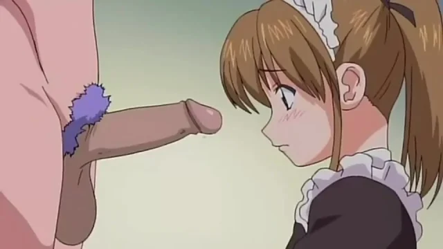 Busty Japanese maid is trained as a sex slave