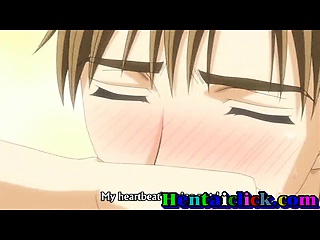 Cute anime gay boy hot foreplayed and sex fun