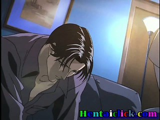 Hentai gay reaches orgasm as he gets fucked