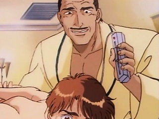 Two horny hentai gays having sex indoors